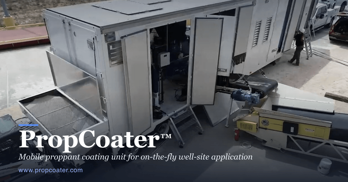 Prop Protectant PropCoater™ — Proppant Coating Unit | PropCoater™